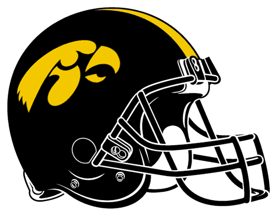 Iowa Hawkeyes 1979-Pres Helmet Logo DTF decal stickers